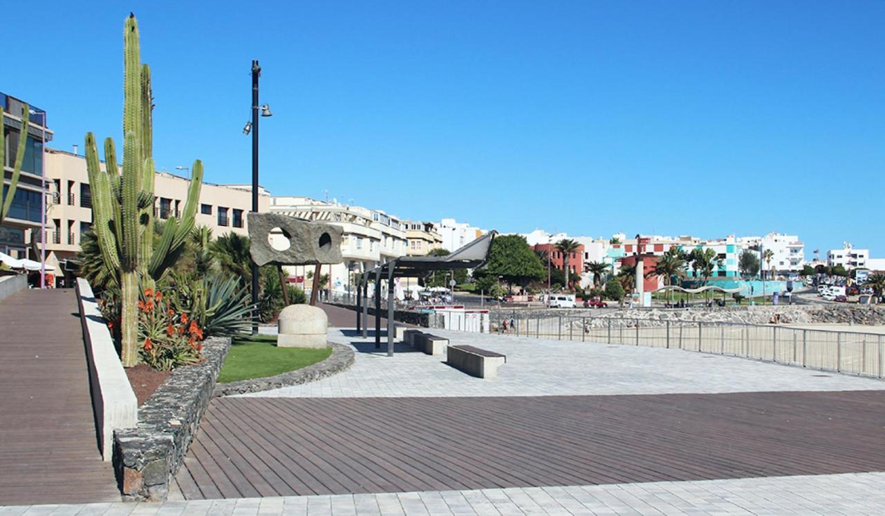 Duplex con vistas en primera linea de playa Puerto del Rosario  Exterior foto